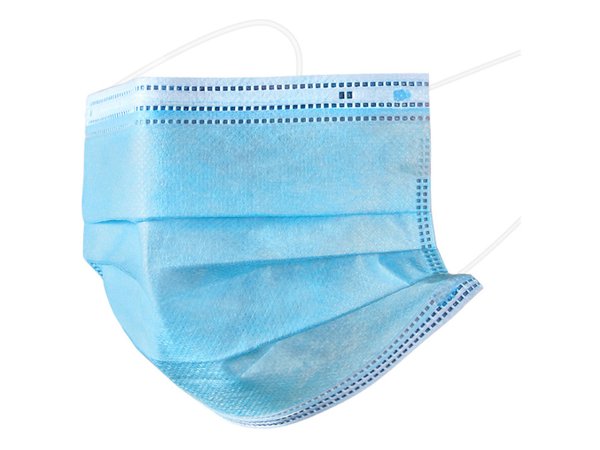 Hygienemasken Typ IIR medical blau (50 Stück)