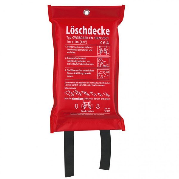 Löschdecke "Fire Protect" 1 x 1 m